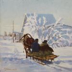 1280 4462 Oljemålning